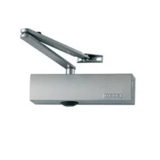 Дверной доводчик Geze TS 1500 с фиксацией, серебристый